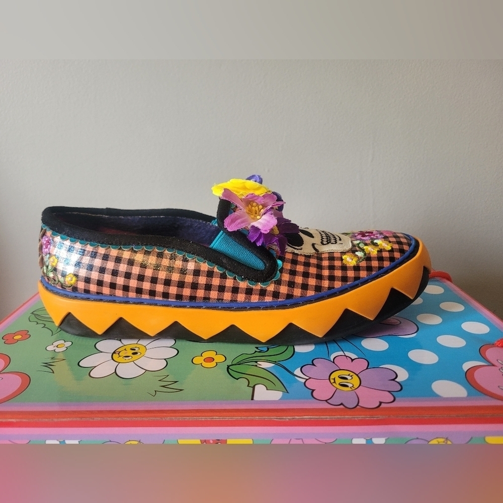 Irregular Choice Skullduggery Flats, VGUC, Size 36 - Picture 8 of 11